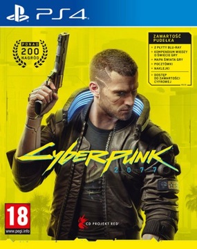 CYBERPUNK 2077 PL PS4 PŁYTA - POLSKA WERSJA - NOWA