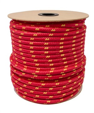 LINA POLIPROPYLENOWA LINKA PLECIONA MOCNA 12mm 100M