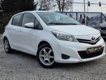 Toyota Yaris III Hatchback 5d Facelifting 1.0 VVT-i 69KM 2014 Toyota Yaris 1.0 69Ps 5Drz Biala Klimatyzacja Elektryka Alu Piekna Gwaranc, zdjęcie 1