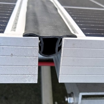 Уплотнение для маскирования модулей фотоэлектрических панелей для навесов для автомобилей 10 м