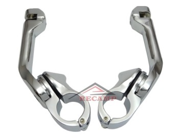 подножки для коляски С защитными дугами 25,4 мм дюймовый ХРОМ