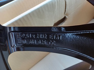 4× DISK HLINÍK AUDI OE 4M0601025CC 9.5" X 21" 5X112 ET 31