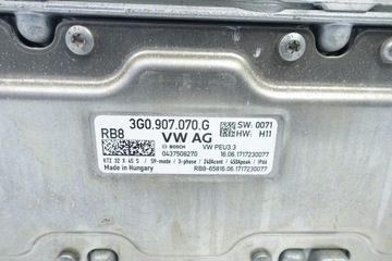 NAKLÁDAČE GENERÁTOR BATERIE VW PASSAT GTE 3G0907070G