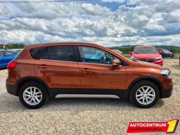 Suzuki SX4 II S-cross Facelifting 1.4 BOOSTERJET 140KM 2019 Suzuki SX4 S-Cross 4X4 Xenon Nawigacja Szklany Dach Kamera Cofania Be, zdjęcie 7