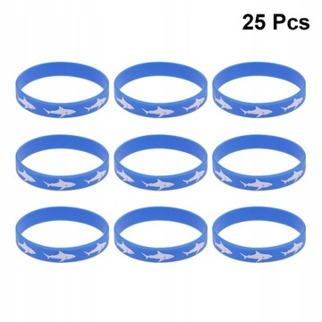 Bracelets Silicone Aldult 25 Pcs