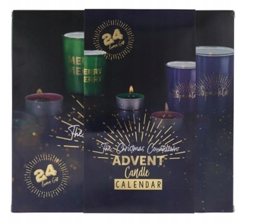 KALENDARZ ADWENTOWY 24 LUKSUSOWE ŚWIECE ZAPACHOWE