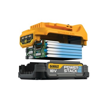 2 аккумулятора Powerstack 18 В 1,7 Ач DeWALT DCBP034