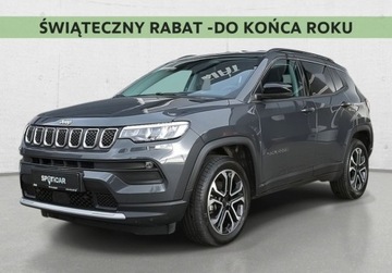 Jeep Compass II SUV Facelifting 1.5 MHEV T4 130KM 2023 Jeep Compass 1.5 T4 mHEV Limited FWD SS DCT Gwarancja od RiA 1.5 Hybryda
