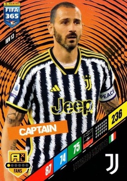 PANINI_ADRENALYN XL_FIFA 365 2024_CAPTAIN_Bonucci_JUV 13