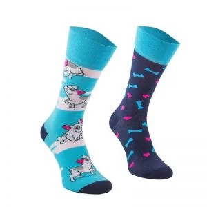 Skarpetki rekreacyjne Funny Socks, buldogi francuskie 39-42