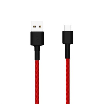 Kabel Mi Type-C Braided Cable (100 cm) Red