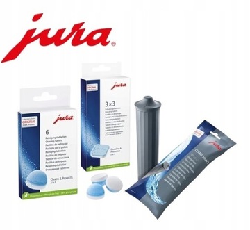 JURA filtr CLARIS odkamieniacz tabletki E8 ENA Z6