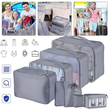 8 WALIZKA STORAGE, KOSMETYCZKA ODZIEŻ, BUTY, TORBY KOSMETYCZNE BAGAŻU TORBY