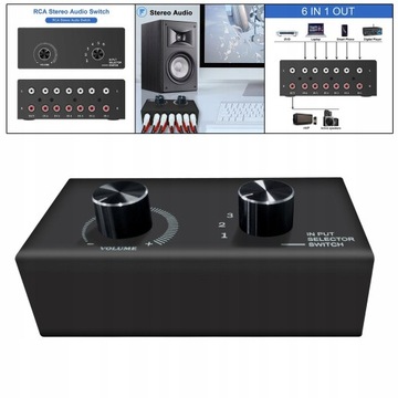 Аудиоусилитель RCA Переключатель сигнала