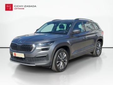 Skoda Kodiaq I SUV Facelifting 2.0 TDI SCR 150KM 2022 Skoda Kodiaq 2.0TDI 150KM DSG Matrix LED Pak. Zima Virtual Aktywny Temp. F