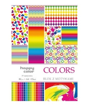 HAPPY COLOR альбом творчий з мотивами кольоровий A4