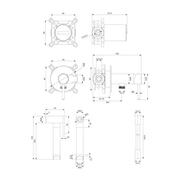 БИДЕ ФАКТЕР БЕЛОЕ, ЗОЛОТО, OMNIRES Y