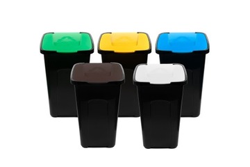 Набор из 3 контейнеров для сортировки мусора SORT 3x50 л.