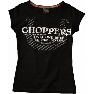 KOSZULKA BLUZKA DAMSKA CHOPPER MOTOCYKLOWA r XS