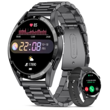 INTELIGENTNY ZEGAREK SMARTWATCH NFC IOS ANDROID
