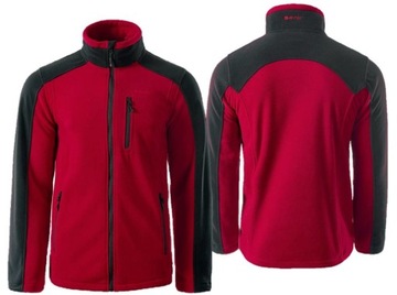 HI-TEC KURTKA POLAROWA MĘSKA BLUZA GRUBA CIEPŁA XL