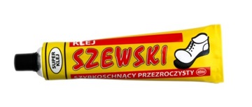 KLEJ DO BUTÓW SZEWSKI 40ml SKÓRY BEZBARWNY MOCNY