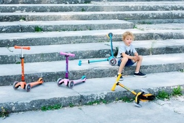 СКУТЕР MINI MICRO DELUXE, ОРАНЖЕВЫЙ