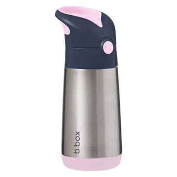B.BOX TERMOBUTELKA BIDON STALOWY TERMOIZOLACJA SŁOMKA 350 ML