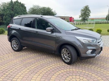 Ford Kuga II SUV Facelifting 1.5 EcoBoost 120KM 2017 Ford Kuga 1.5 120KM 1-reka Zarejestrowany w PL Bogato wyposazony, zdjęcie 33