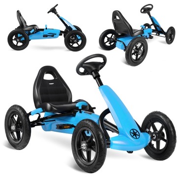 GOKART NA PEDAŁY DLA DZIECI POMPOWANE KOŁA do 50kg