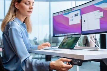 Электрически регулируемый стол PROERGO 138x80