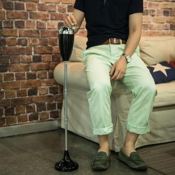 ТЕЛЕСКОПИЧЕСКАЯ МЕТАЛЛИЧЕСКАЯ ПЕПЕЛЬНИЦА