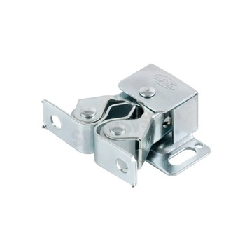 ЗАМОК МЕБЕЛЬНЫЙ РОЛИКОВЫЙ, ЗАМОК ПРЕССОВАННЫЙ, ОЦИНКОВАННЫЙ LB - 4 ШТ.