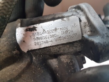CITROEN C5 III TURBÍNA TURBO 2.0 HDI 163 9688361580