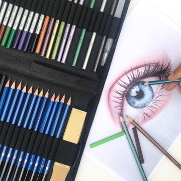Набор цветных карандашей Профессиональные принадлежности для рисования WR