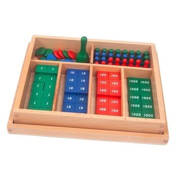 Gra stemplowa Montessori Zabawki edukacyjne Przedszkole Profesjonalne roczn