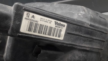 9640559480 SVĚTLOMET PRAVÝ PŘEDNÍ PEUGEOT 206 98-03R