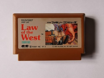 Famicom (NES) - Law Of The West - Japońska