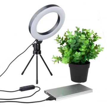 SET 5in1 VIDO TRIPOD кольцевой держатель для телефона с лампой