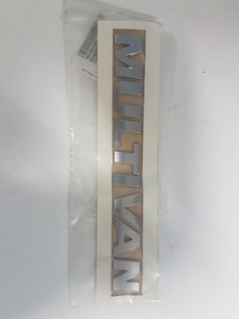 ORYGINAŁ NAPIS EMBLEMAT TYŁ VW MULTIVAN