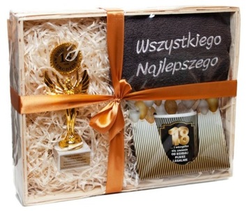 Prezent urodzinowy dla chłopaka syna na 18-tkę box