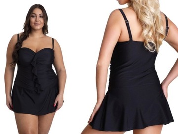 Strój kąpielowy 5XL DUŻY DLA PUSZYSTYCH PAŃ FASON SUKIENKA Rozmiar 50 52 54