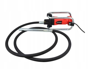 HOOZAR WIBRATOR DO BETONU 2300W + BUŁAWA + WĄŻ 4m
