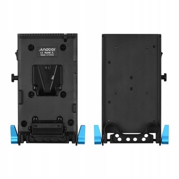 Переходник аккумуляторной пластины Andoer V Mount V-lock
