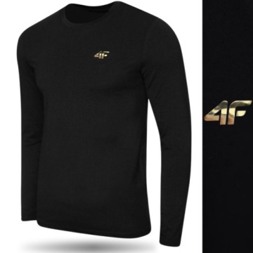 BLUZA MĘSKA 4F LONGSLEEVE BLUZKA Z DŁUGIM RĘKAWEM SPORTOWA NA CO DZIEŃ