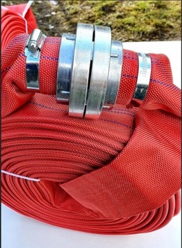 ПОЖАРНЫЙ ШЛАНГ RED WEB Для ВОДНЫХ Насосов Септики Мотопомпы 2 дюйма, 30 м