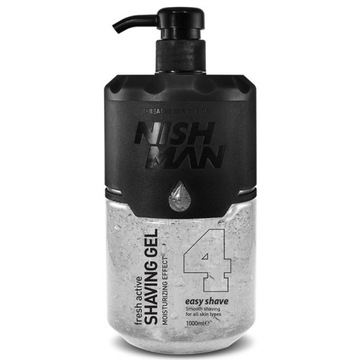 NISHMAN SHAVING GEL 4 ŻEL DO GOLENIA 1000ML