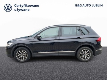 Volkswagen Tiguan II SUV Facelifting 1.5 TSI 150KM 2021 Volkswagen Tiguan 1.5 TSI EVO Life DSGAppPerlaSalon PolskaFaktura 23, zdjęcie 1