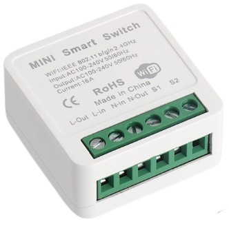 РЕЛЕ-ПЕРЕКЛЮЧАТЕЛЬ WiFi умный дом жизни TUYA 16A