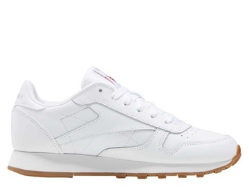 Buty damskie sportowe sneakersy białe REEBOK CLASSIC LEATHER 100010472 38